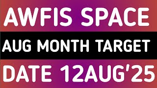 AWFIS SPACE SOLUTIONS STOCK LATEST NEWS 12AUG&#39;25/AWFIS SPACE SOLUTIONS SHARE LATEST NEWS