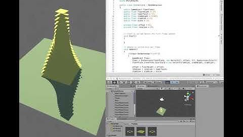 Unity Parametric Tower