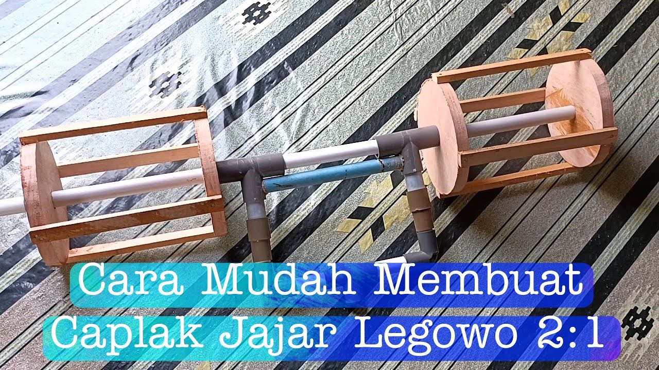 CARA MUDAH BUAT CAPLAK TANAM JAJAR LEGOWO 2:1