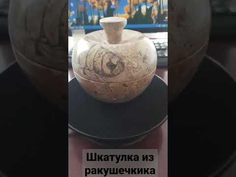 Шкатулка из ракушечника.