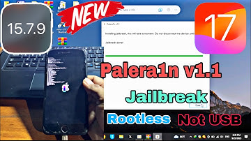 ✅Palera1n new Jailbreak iOS 15.7.9 - iOS 17 | don’t have USB Boot for on Windows