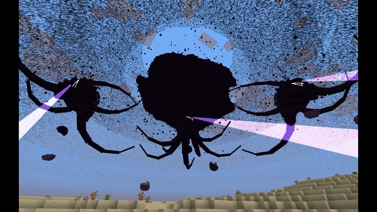 Minecraft but there is the wither storm part 5