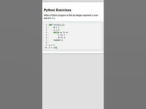 Python Exercises with Solution | Learning | python programming | Python ...