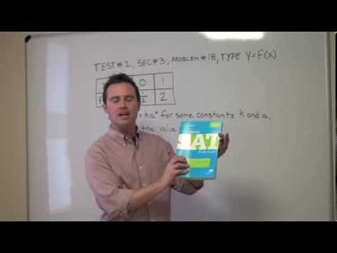 Official SAT Study Guide Math Problems: SAT Math Tips, Tricks and Strategies: Page 400, Problem 18