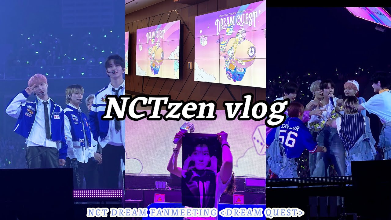 NCTzen Vlog┋グロパで最前入れて夢見たいに幸せだった、念願の韓国ペンミ！！