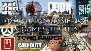 i5 7500   RX 580 - 1080p Ultra Gameplay - 9 Games Tested