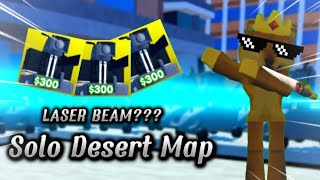 Defeat desert map by laser car cameraman!