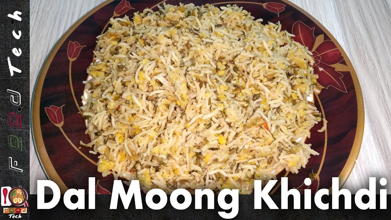 Moong Dal Khichdi Simple and Easy khichdi Recipe In Urdu l Food Tech