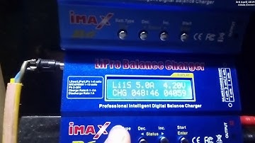 IMAX B6 Charge Controller Discharging at 2.0 Amps