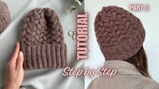 Knit a Cable Beanie Tutorial | Two Sizes | Part 3
