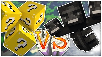 Minecraft: LUCKY BLOCK vs MOB - S2 EP4 - "THE WITHER BOSS" (Modded Mini-Game)