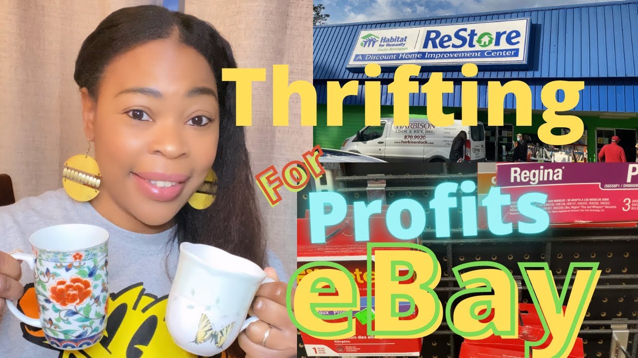 Thrifting at Habitat for Humanity Restore in Birmingham Alabama. Then