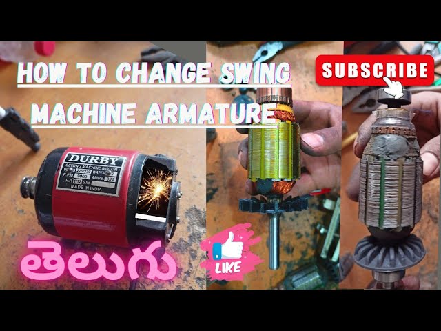 12,000 RPM - 220V Sewing Machine Motor ( Universal Motor ) Inside - Can it  Generate Electricity ? 