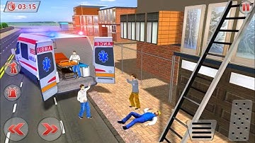 Ambulance Robot City Rescue Game Best Android Game Play