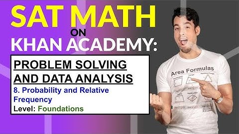 SAT Math on Khan Academy: Probability and Relative Frequency (Foundations)