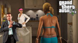GTA 5 Michael & Franklin Save Jimmy from Stolen Yacht! 🚤🔥