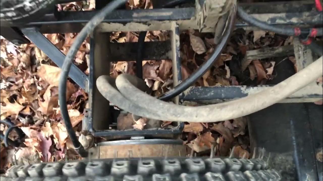 Trying to purge the air from my Dixie Chopper hydro drive system post