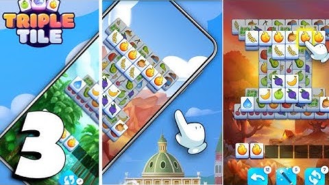 Triple Tile: Match Puzzle Game - Gameplay Part 3 Levels 9-12 (Android, iOS) - All Levels