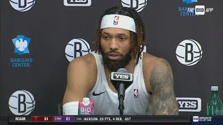 DeAndre' Bembry Postgame Interview | Brooklyn Nets lose to the Denver Nuggets 124-118