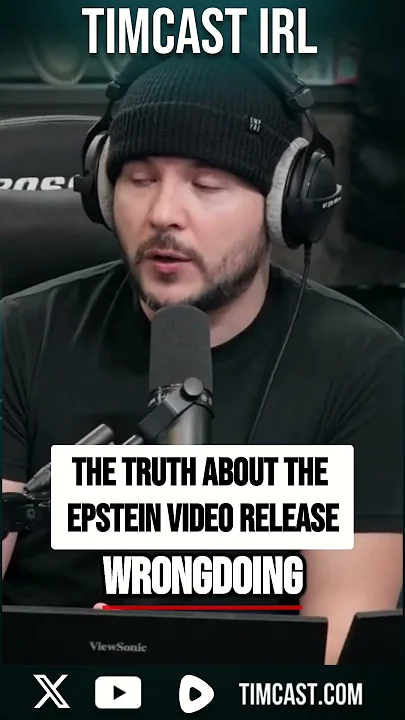 The TRUTH About The Epstein Video Release