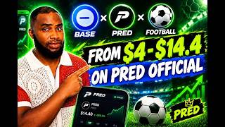 FROM $4 - $14.4 ON PRED OFFICIAL #football #footballshorts #airdrop #web3 #viral #predictions