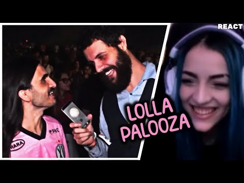 FERBR REAGE A REPÓRTER DOIDÃO - LOLLAPALOOZA