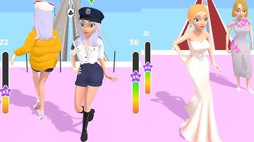 Fashion Show Build a Queen 👸🏻 Gameplay iOS Android | Fun Cool Game Play 2025 Birds Sound