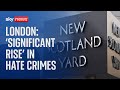 London sees &#39;significant increase&#39; in hate crimes