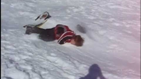 Epic Sledding Wipeout