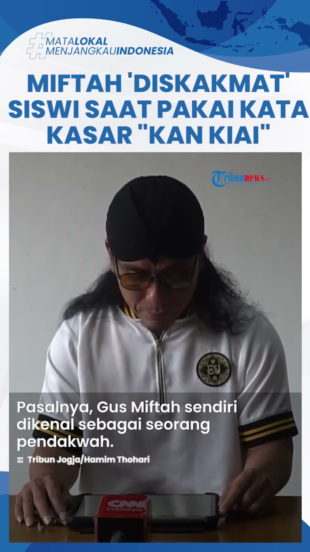Momen Gus Miftah 'Diskakmat' Pelajar SMA karena Pakai Kata Kasar saat Ceramah: Kan Kiai