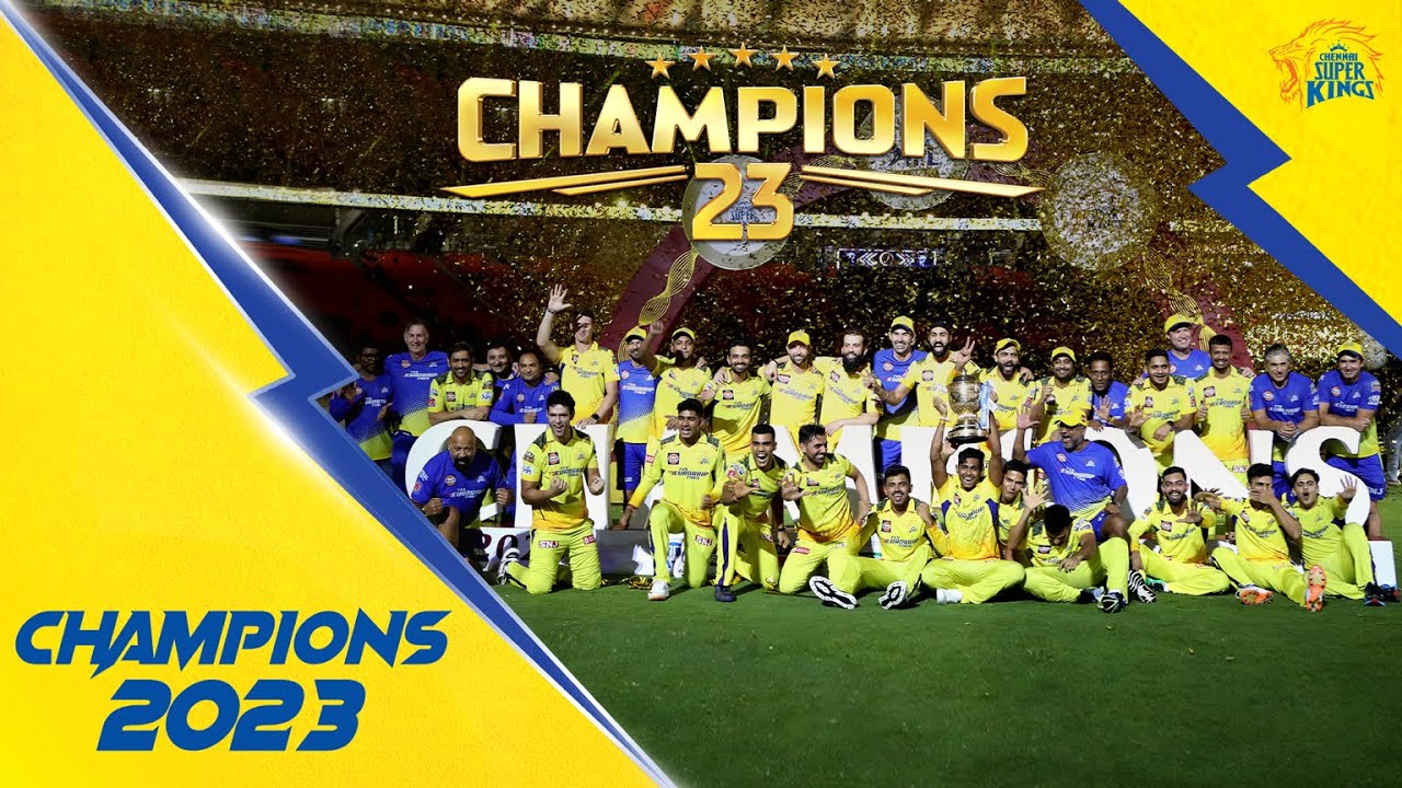 CSK  SuperChampions celebrations   IPL 2023 Final   CSKvGT