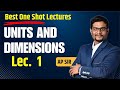 🔴 LIVE | Unit Dimensions | LECTURE- 1 for NEET &amp; JEE | Abhijeet Sir #neet  #jee #physicslive