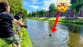 Magnet Fishing With My New Magnet! Treasure Hunting In Rotterdam