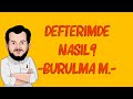 Burulma Momenti Örnek Defterimde Nasıl?