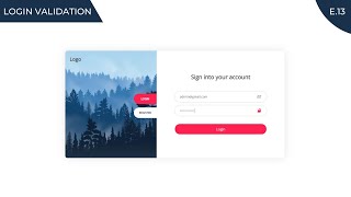 Validating Login Input - MERN Stack Series - 94 Validating Login Input - MERN Stack Series - 94
