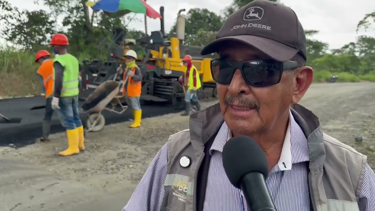 MÁS DE 9 PERSONAS CAMBIARAN SUS VIDAS CON ASFALTO DE SAN JUAN DE POZUL   CHONE 1