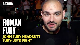 Tyson Fury Brother Roman Fury Gives KO Break Down Prediction