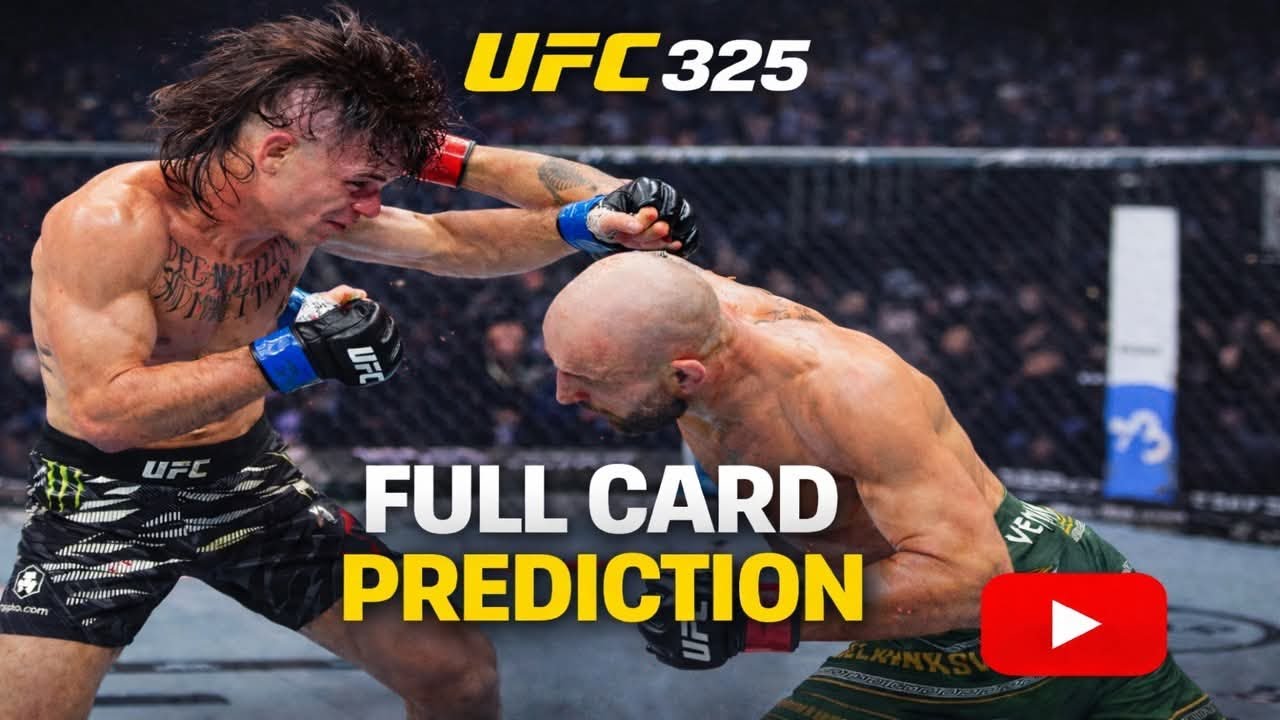 UFC 325 Analysis, Breakdown, & Predictions 