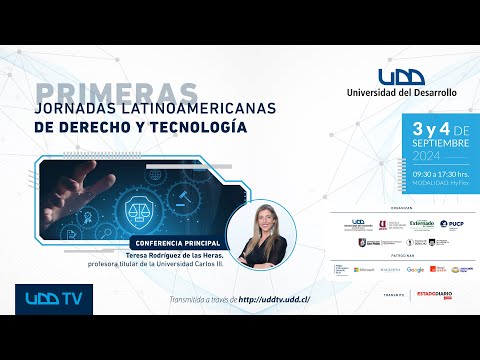 Webinar | Primeras Jornadas Latinoamericanas de Derecho y Tecnología - Sala 3