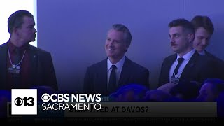 Newsom claims Trump administration pressured cancellation of Davos interview