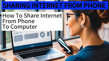 How To Share Internet From Your Phone To Your Computer | Ways To Connect Mobile Internet To Computer