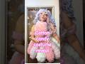 Cotton candy costume reveal | diy candy costume #candycostume #halloween #cosplaycostume