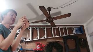 42" Sanyo ceiling fan