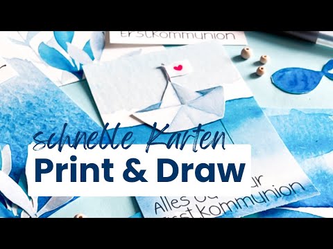 ✨Große Aquarell-Digistampliebe 🥰 für deinen Plotter | Datei-Vorstellung #plotten #plotter #cricut