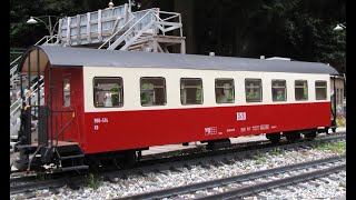 Harz Mountains Rail Cars.  6 Brass Models, scratch build