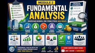 Fundamental Analysis Explained 🔥 PE Ratio, Cash Flow, ROE | Stock Market Course Hindi | Episode 2