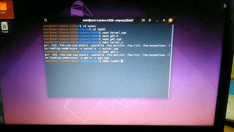 MS OS Global Descriptor Table (wyoos tribute)
