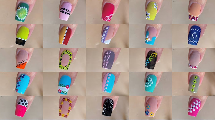 50+ Easy nail art designs with household items || Huge nail art designs compilation for beginners