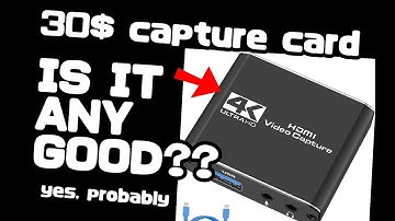 Latency/sound tests for unbranded "4K" HDMI capture card