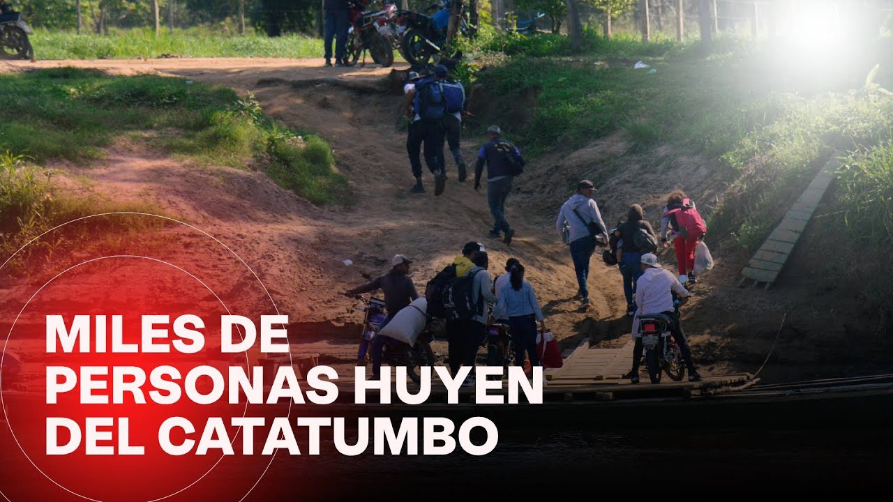 El drama de los desplazados del Catatumbo - YouTube
